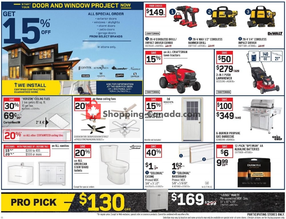 Rona flyer from Thursday July 9, 2020 to Wednesday July 15, 2020 - page 13