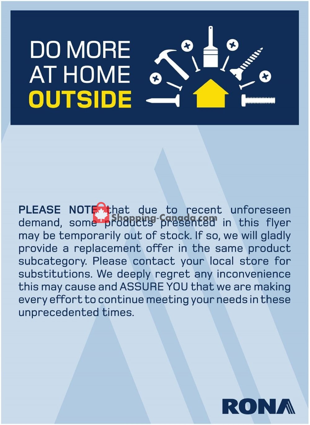 Rona flyer from Thursday July 9, 2020 to Wednesday July 15, 2020 - page 2