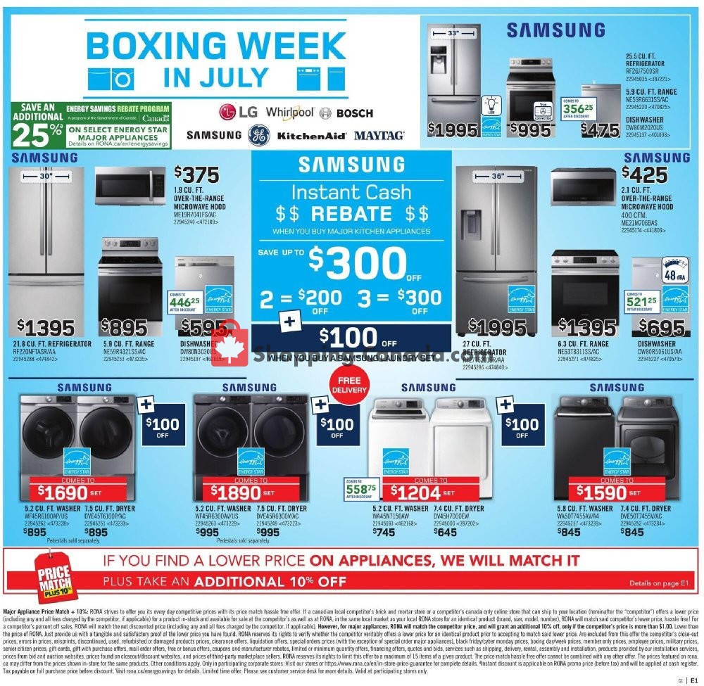 Rona flyer from Thursday July 9, 2020 to Wednesday July 15, 2020 - page 6