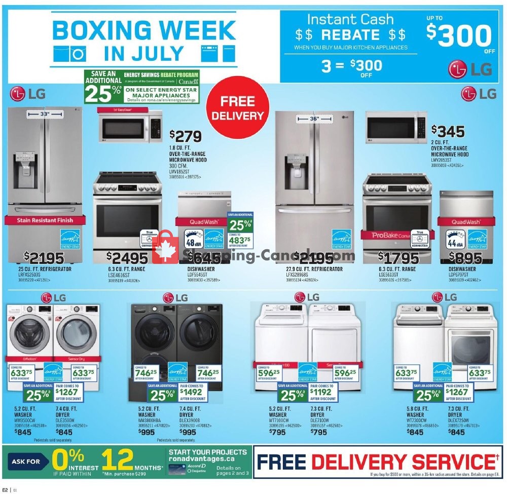 Rona flyer from Thursday July 9, 2020 to Wednesday July 15, 2020 - page 7