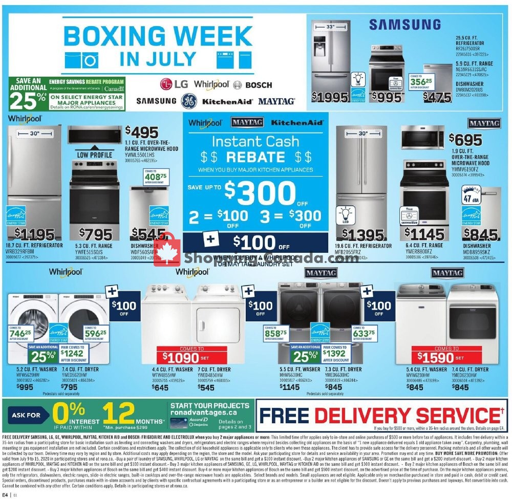 Rona flyer from Thursday July 9, 2020 to Wednesday July 15, 2020 - page 9