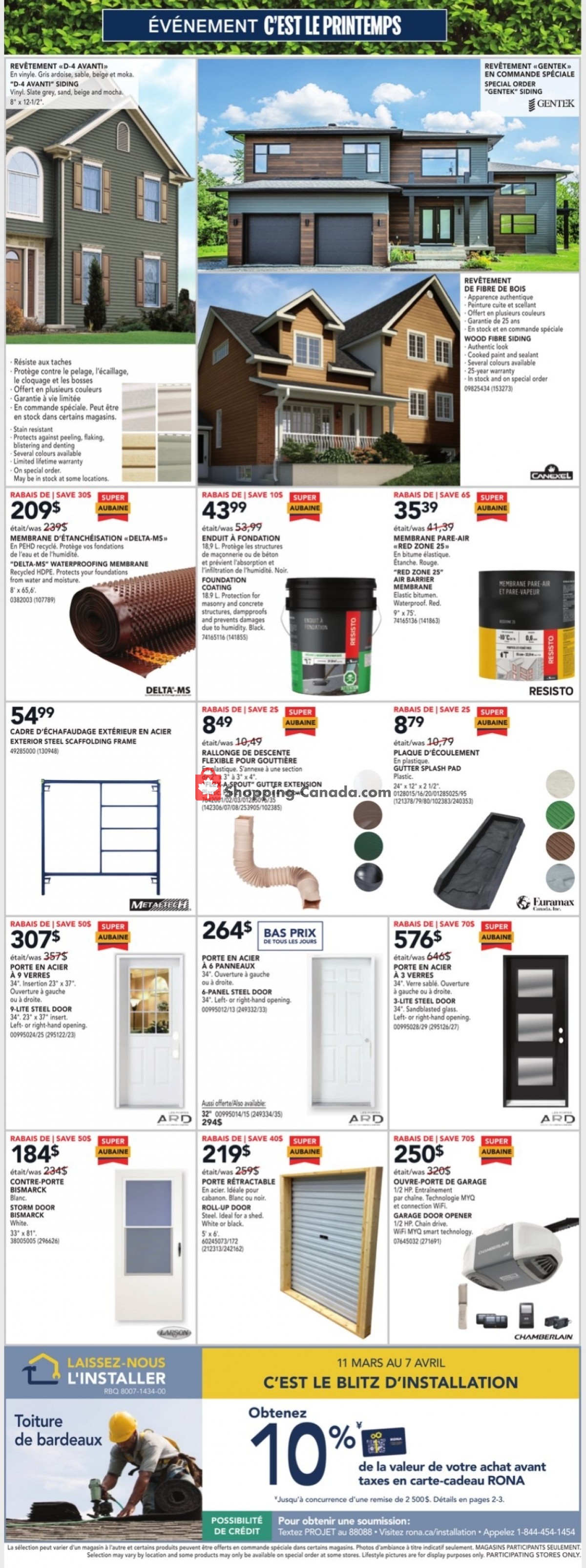 Rona flyer from Thursday April 1, 2021 to Wednesday April 7, 2021 - page 7