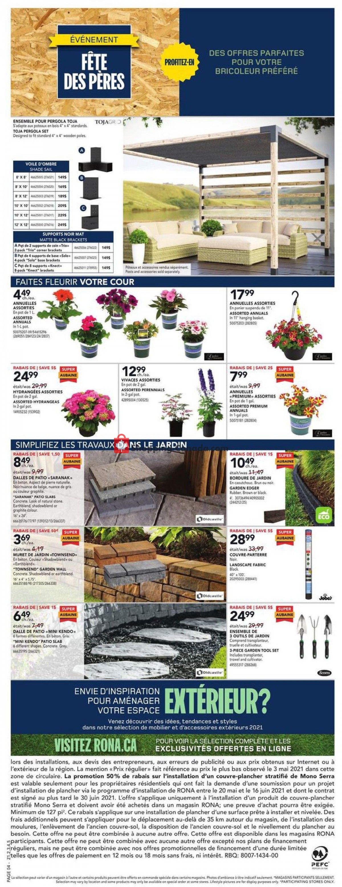 Rona flyer from Thursday June 10, 2021 to Wednesday June 16, 2021 - page 4