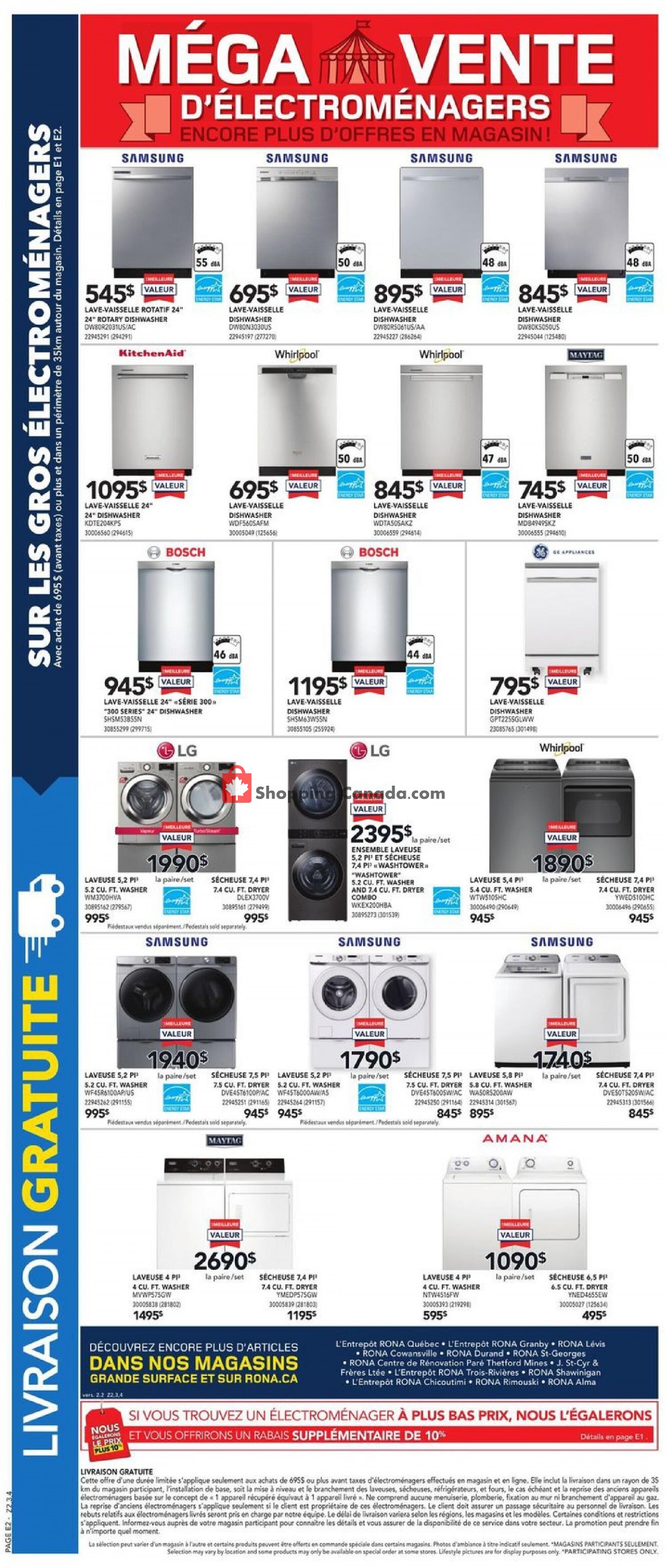Rona flyer from Thursday June 10, 2021 to Wednesday June 16, 2021 - page 8