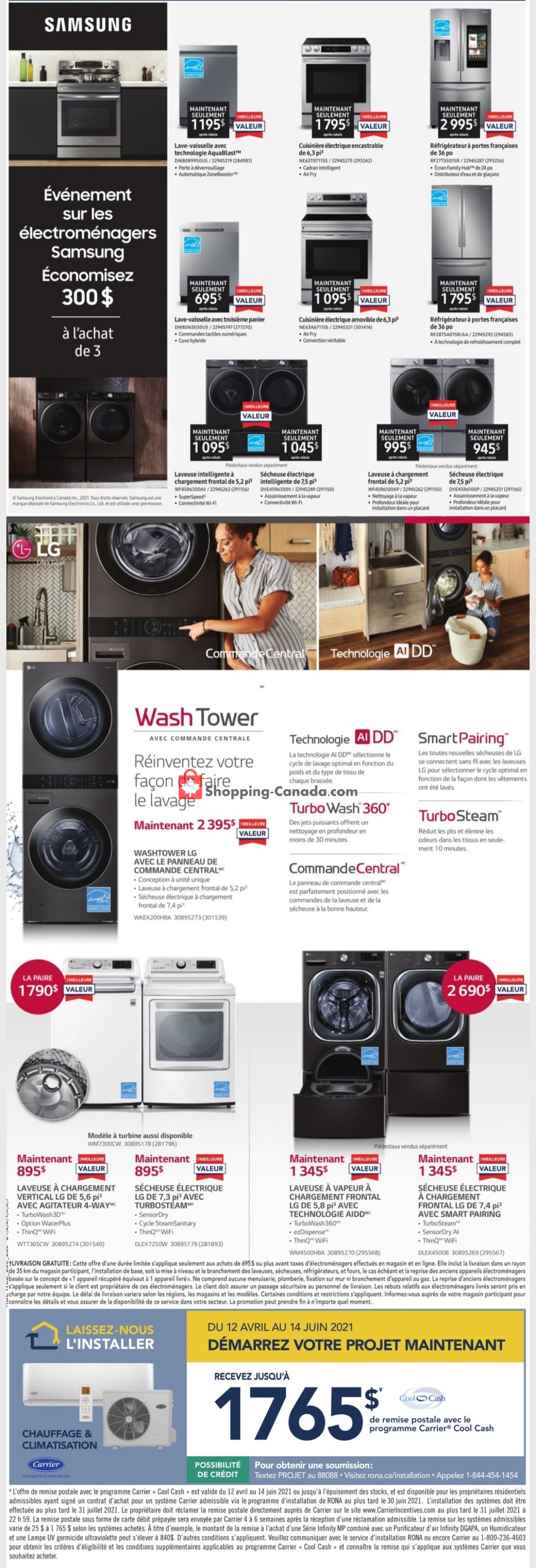 Rona flyer from Thursday June 3, 2021 to Wednesday June 9, 2021 - page 11