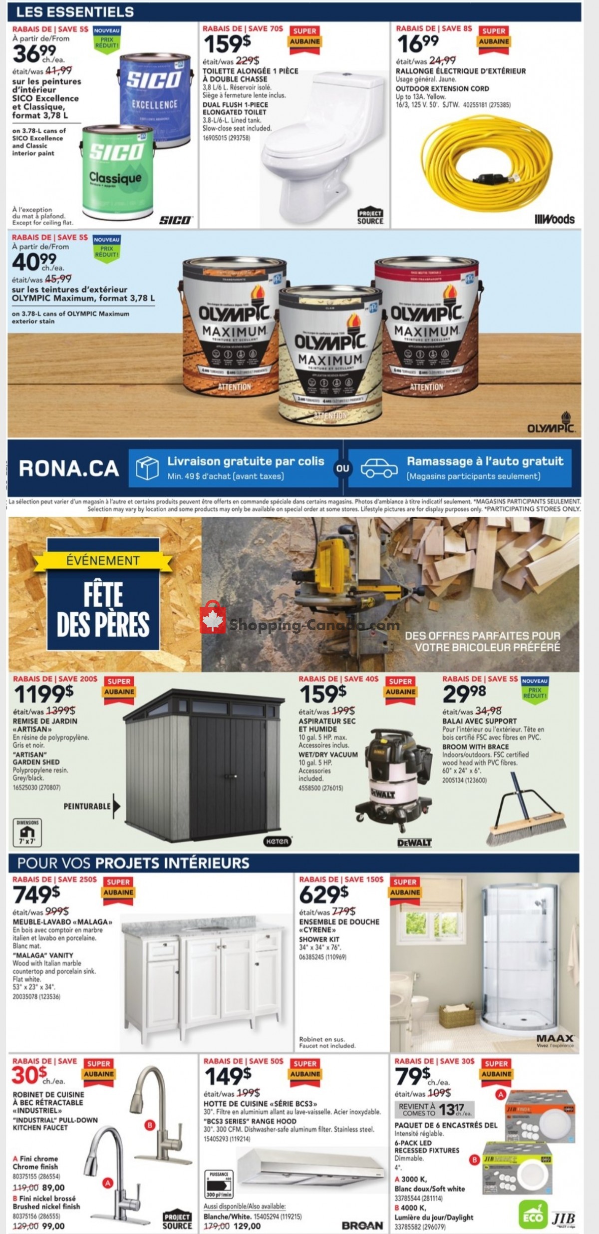 Rona flyer from Thursday June 3, 2021 to Wednesday June 9, 2021 - page 2