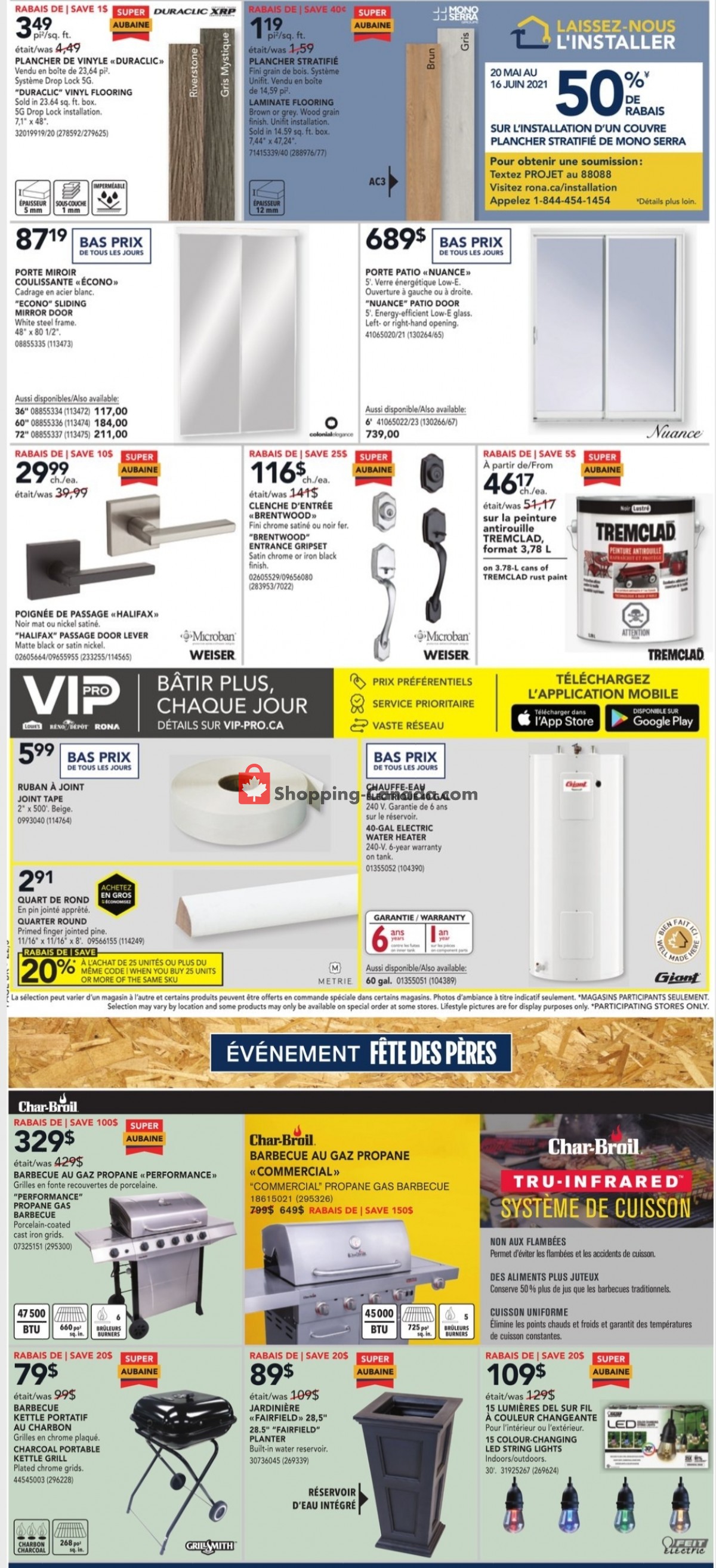 Rona flyer from Thursday June 3, 2021 to Wednesday June 9, 2021 - page 3
