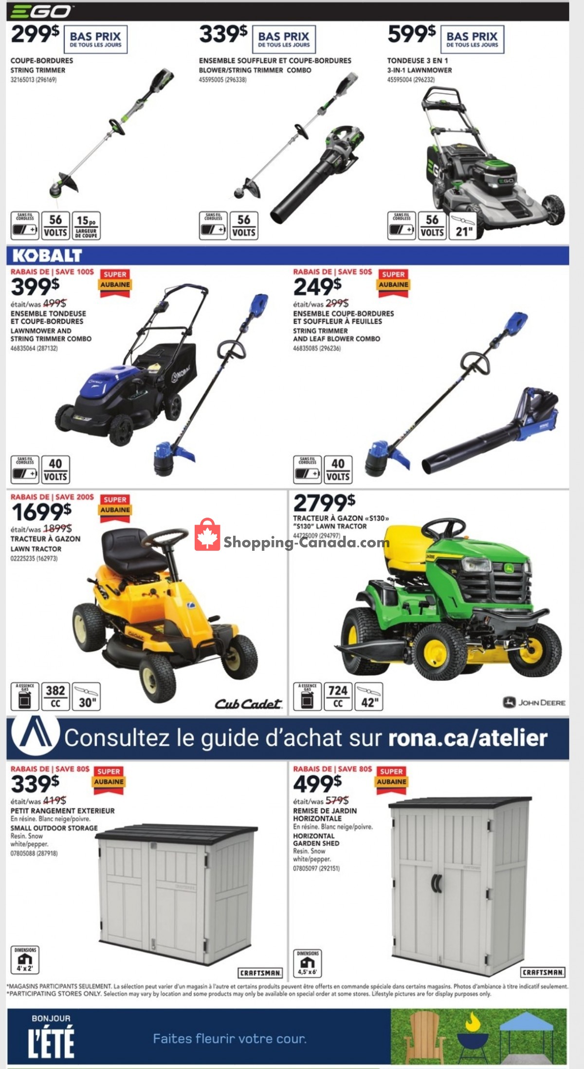 Rona flyer from Thursday June 3, 2021 to Wednesday June 9, 2021 - page 5