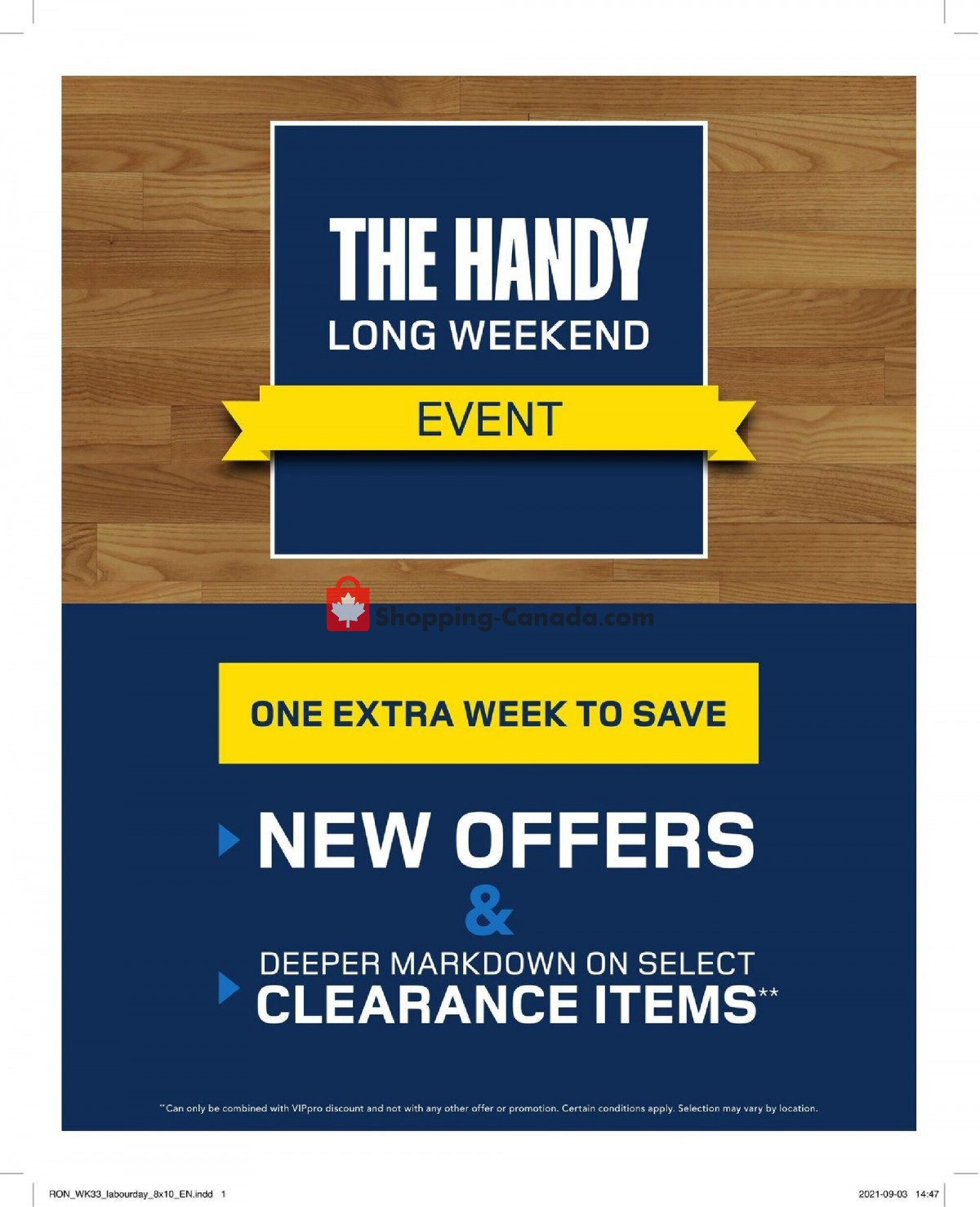 Rona flyer from Thursday September 9, 2021 to Wednesday September 15, 2021 - page 10