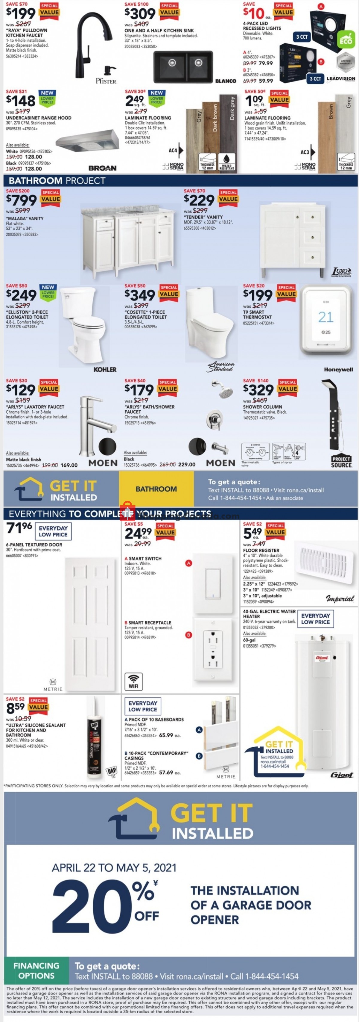 Rona flyer from Thursday April 29, 2021 to Wednesday May 5, 2021 - page 7