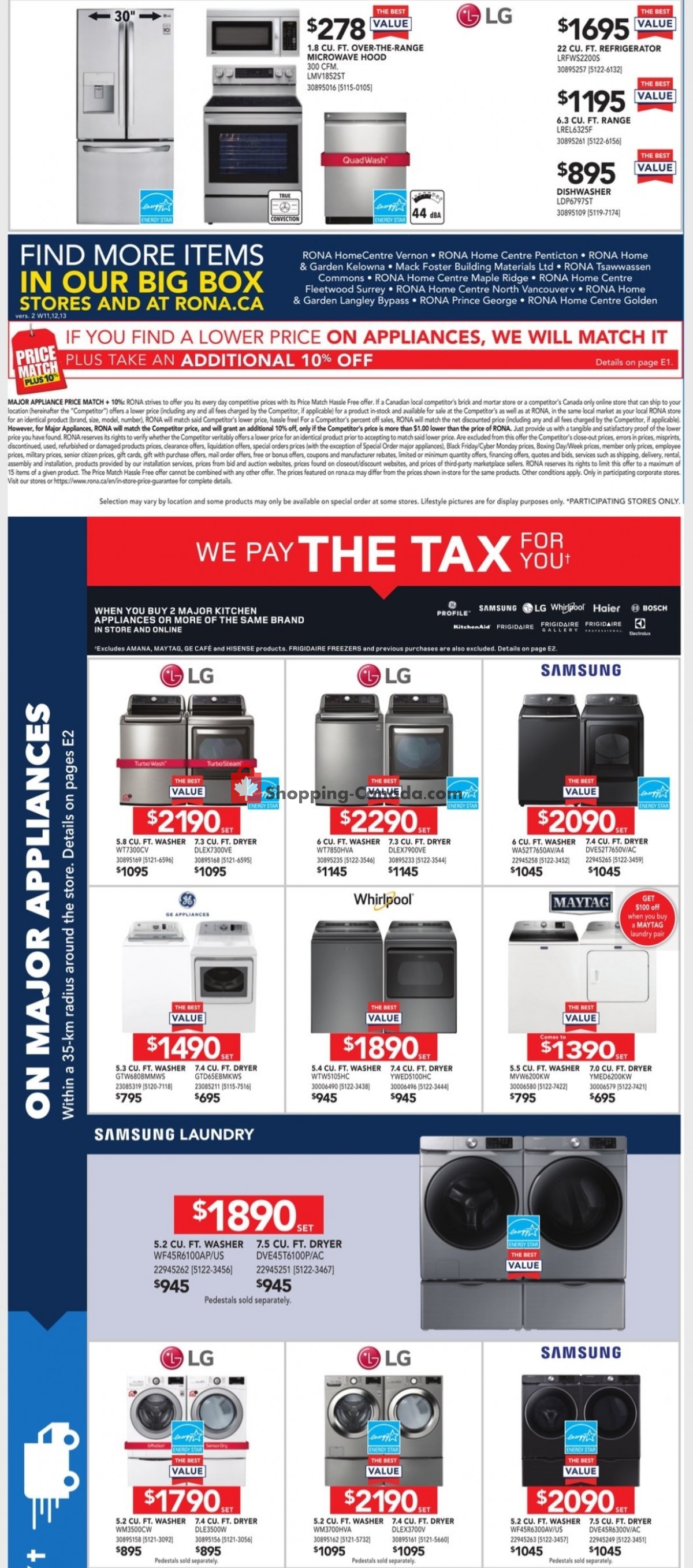 Rona flyer from Thursday April 29, 2021 to Wednesday May 5, 2021 - page 11