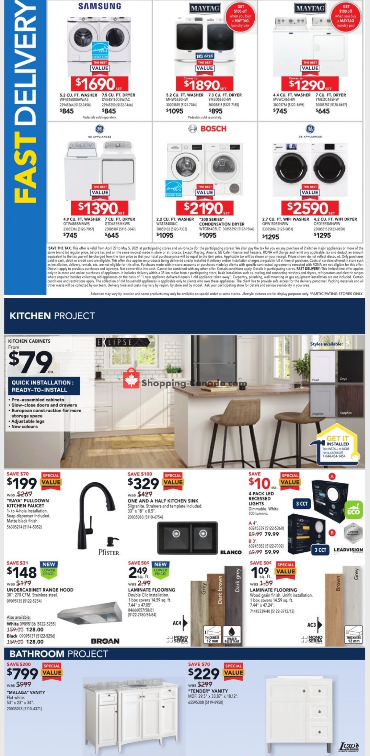 Rona flyer from Thursday April 29, 2021 to Wednesday May 5, 2021 - page 12