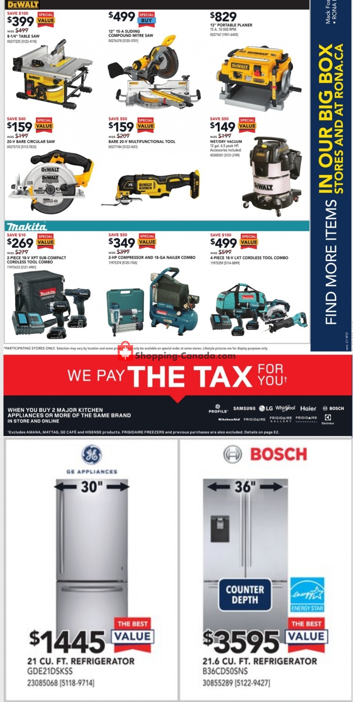 Rona flyer from Thursday April 29, 2021 to Wednesday May 5, 2021 - page 8