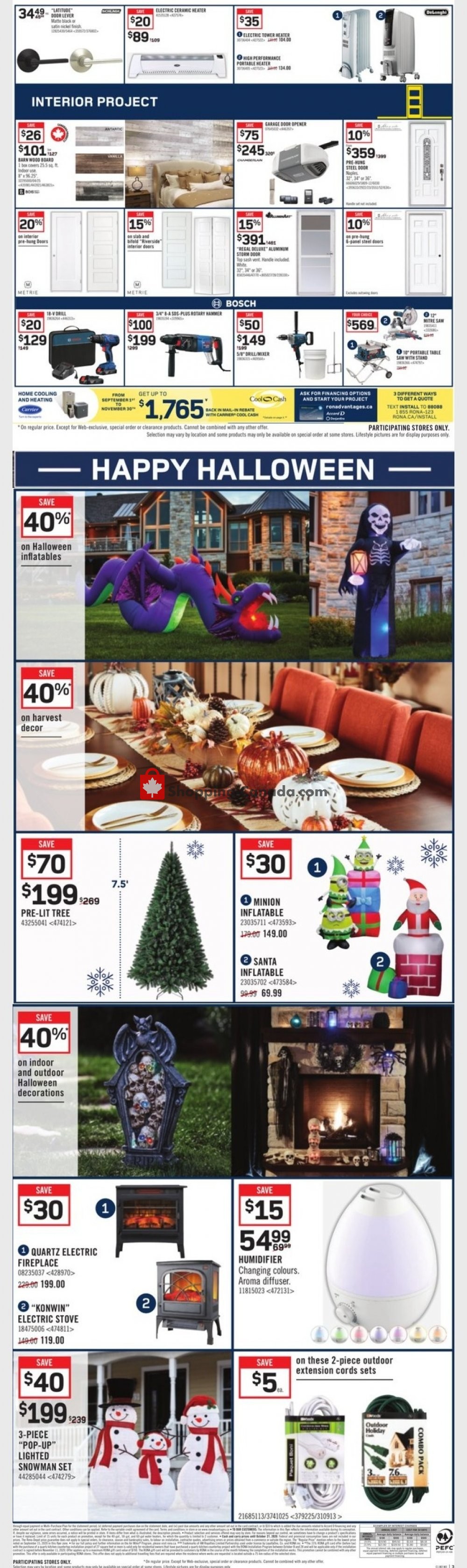 Rona flyer from Thursday October 15, 2020 to Wednesday October 21, 2020 - page 2