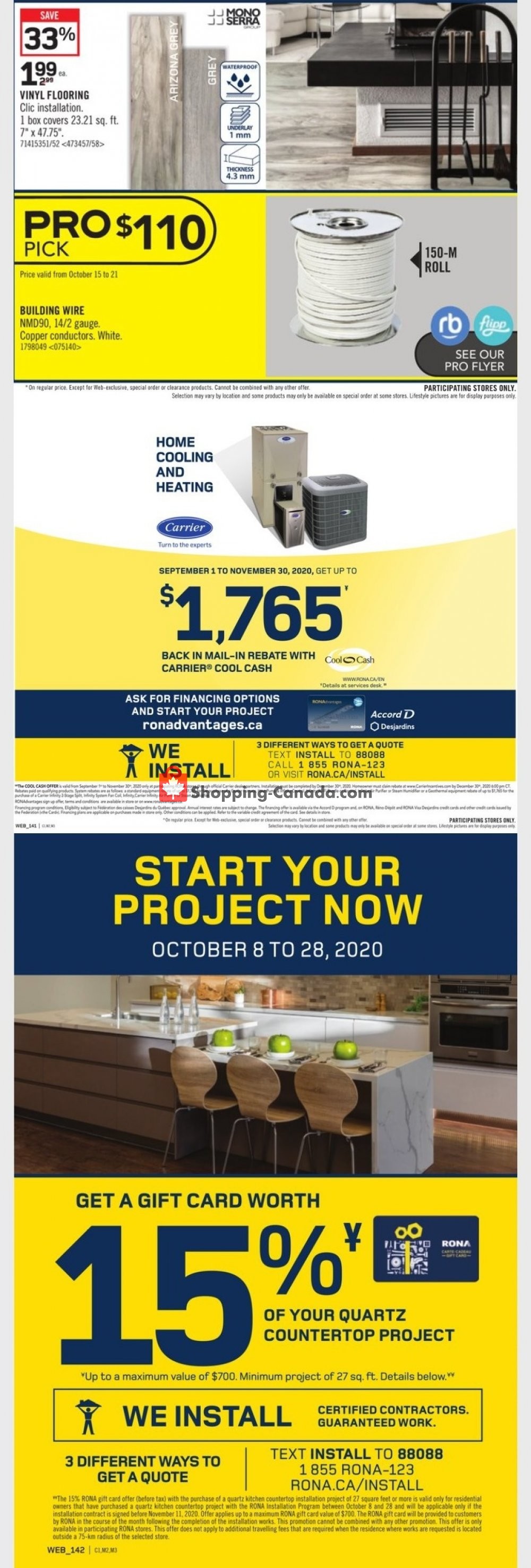 Rona flyer from Thursday October 15, 2020 to Wednesday October 21, 2020 - page 5