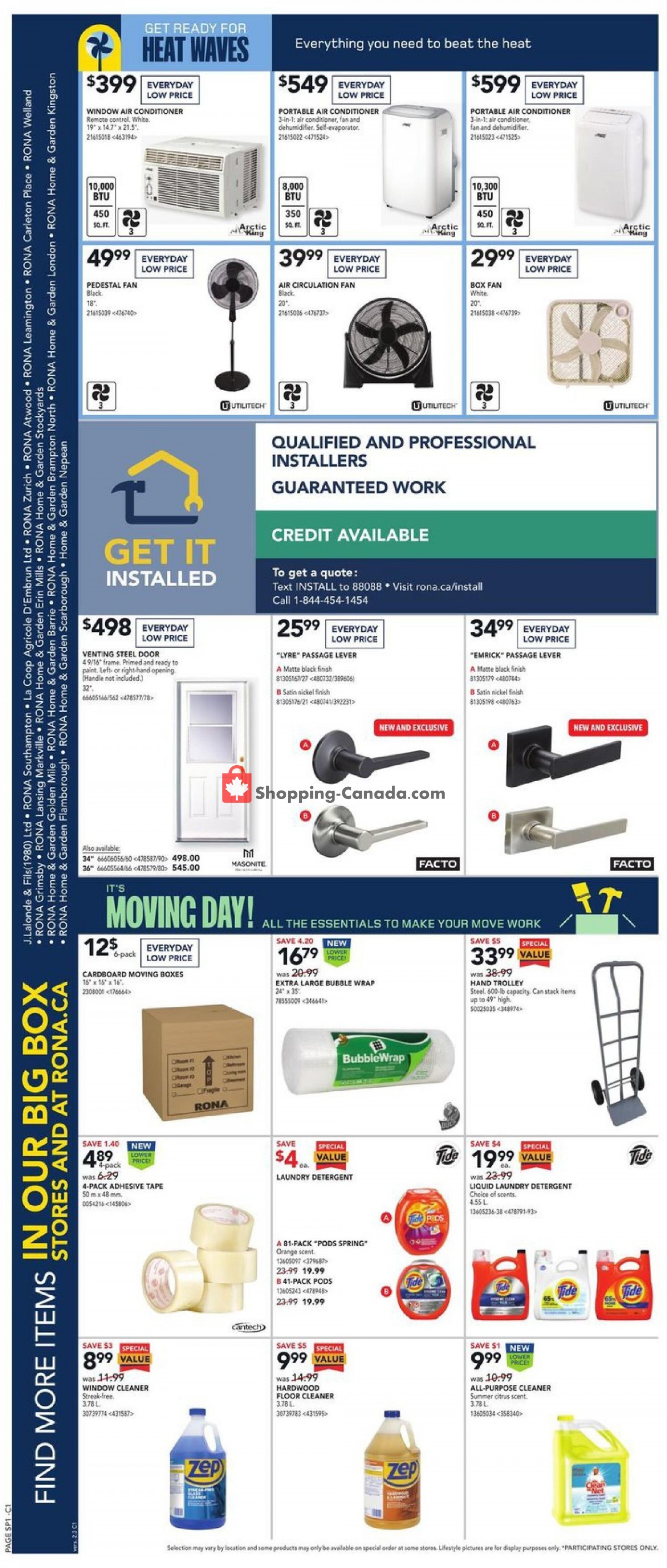 Rona flyer from Thursday June 10, 2021 to Wednesday June 16, 2021 - page 6