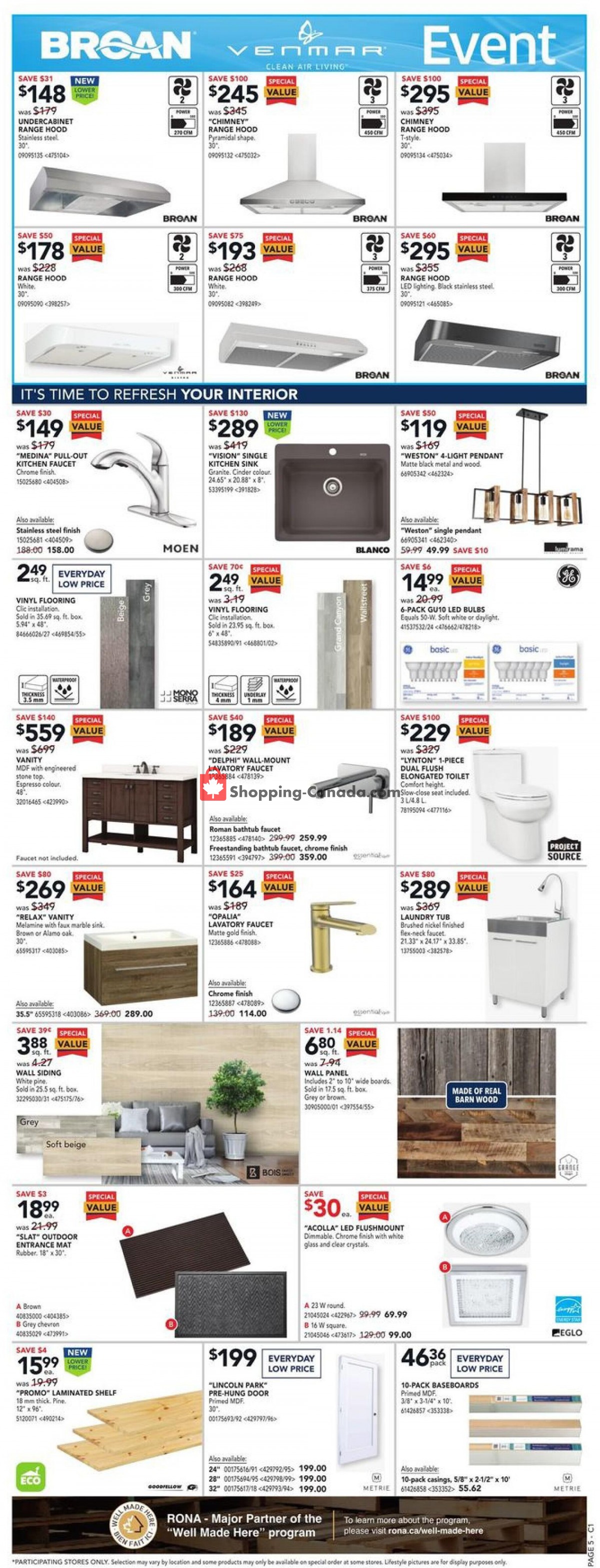 Rona flyer from Thursday June 10, 2021 to Wednesday June 16, 2021 - page 9