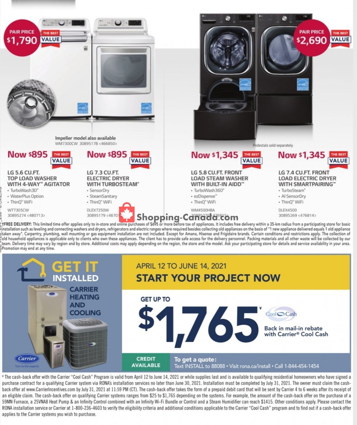 Rona flyer from Thursday June 3, 2021 to Wednesday June 9, 2021 - page 12