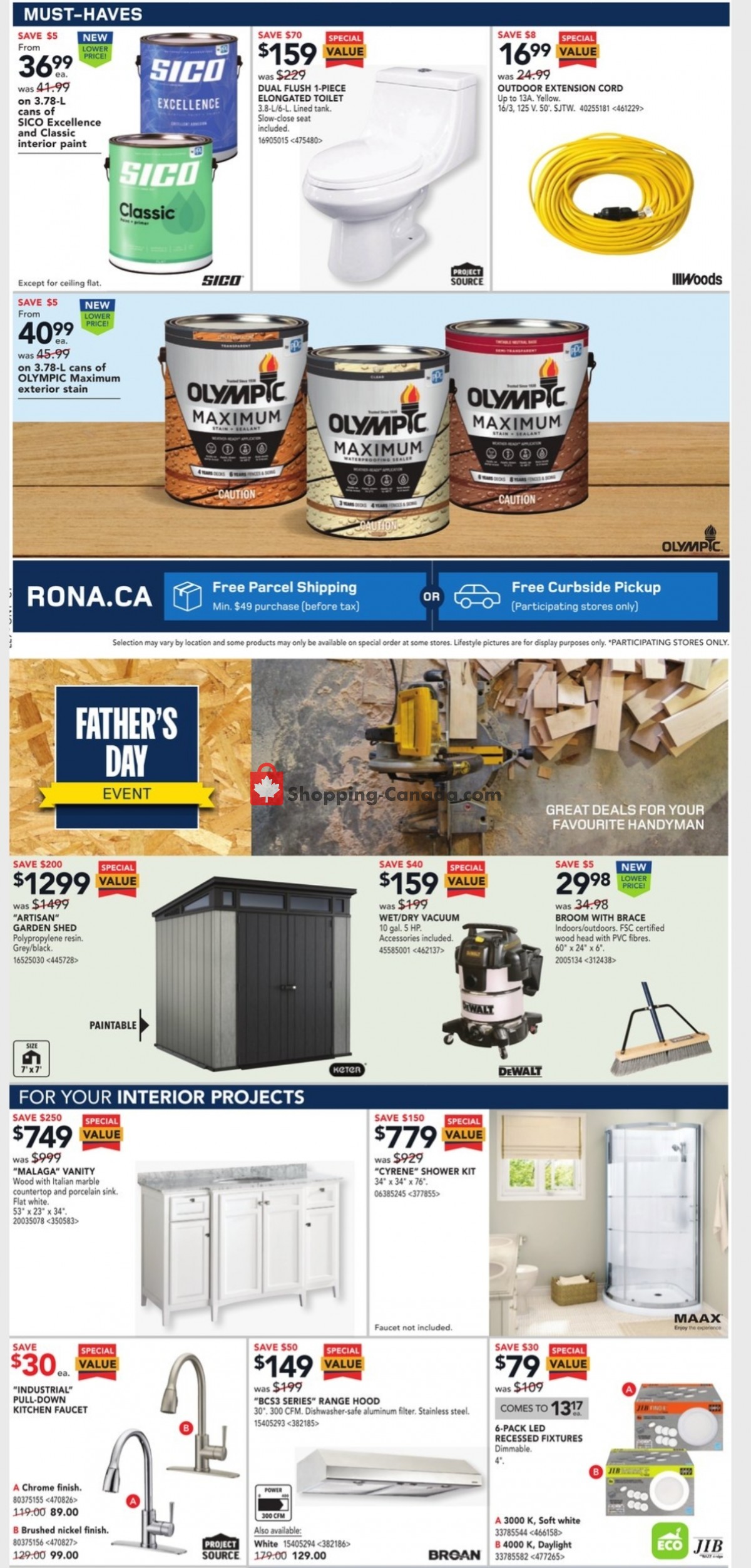 Rona flyer from Thursday June 3, 2021 to Wednesday June 9, 2021 - page 2