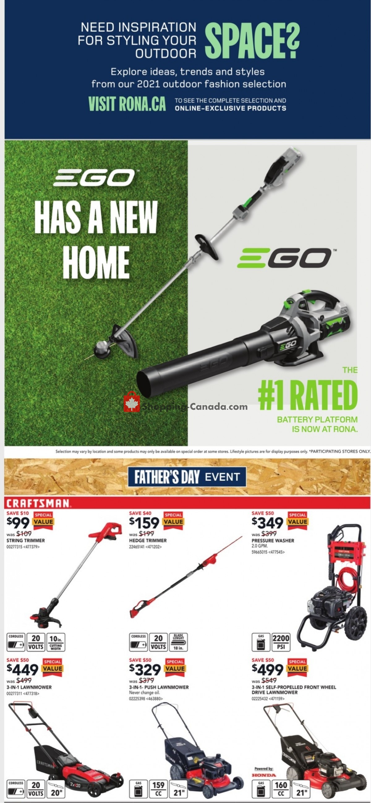 Rona flyer from Thursday June 3, 2021 to Wednesday June 9, 2021 - page 4
