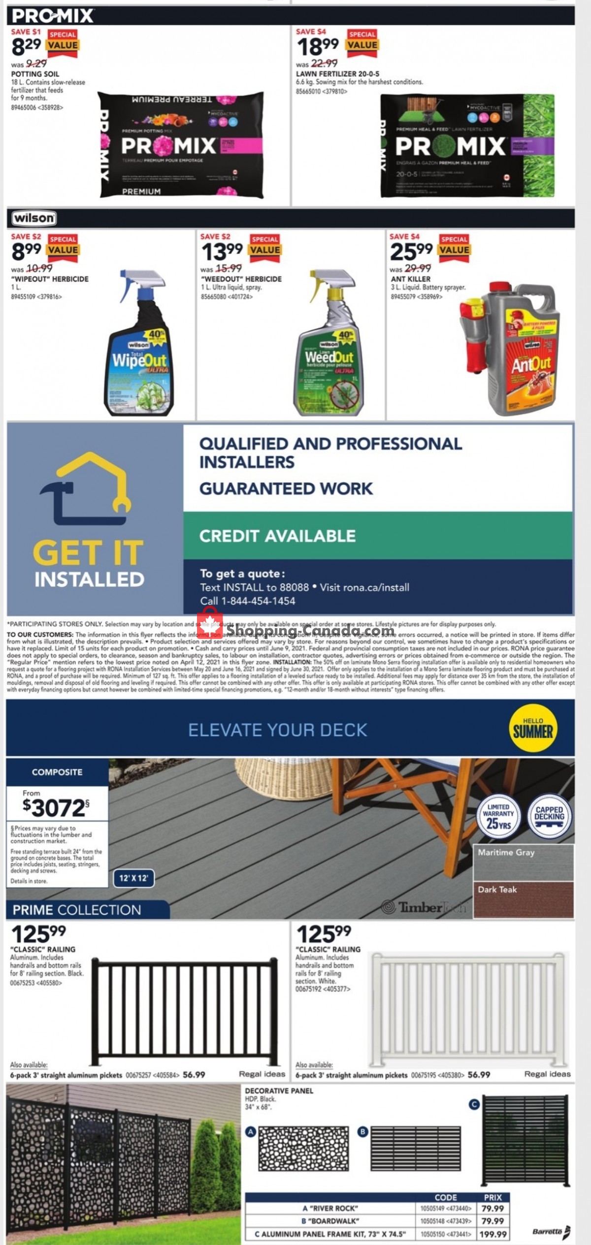 Rona flyer from Thursday June 3, 2021 to Wednesday June 9, 2021 - page 8