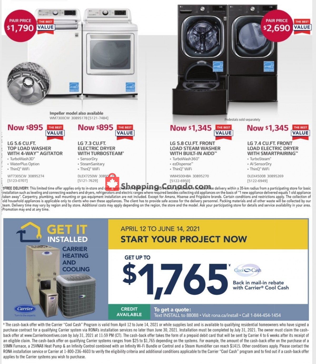 Rona flyer from Thursday June 3, 2021 to Wednesday June 9, 2021 - page 11