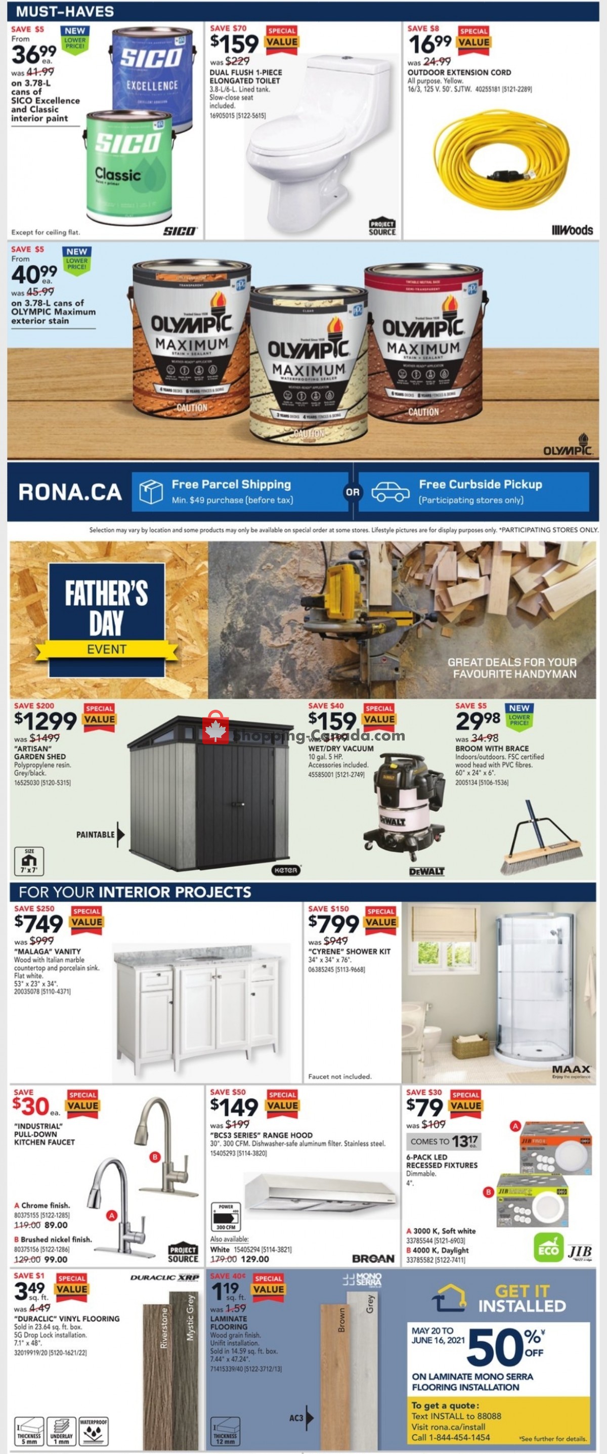 Rona flyer from Thursday June 3, 2021 to Wednesday June 9, 2021 - page 2