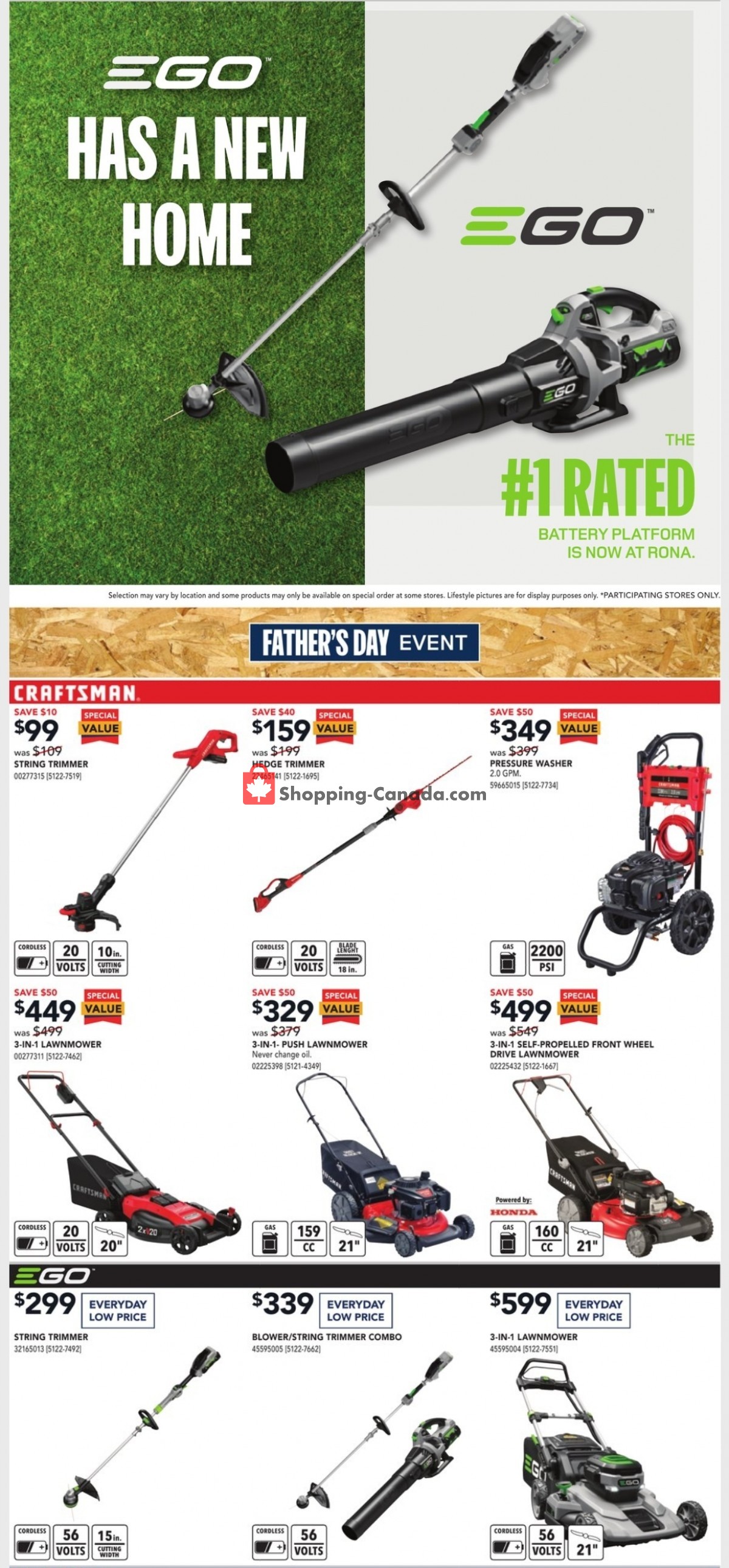 Rona flyer from Thursday June 3, 2021 to Wednesday June 9, 2021 - page 4