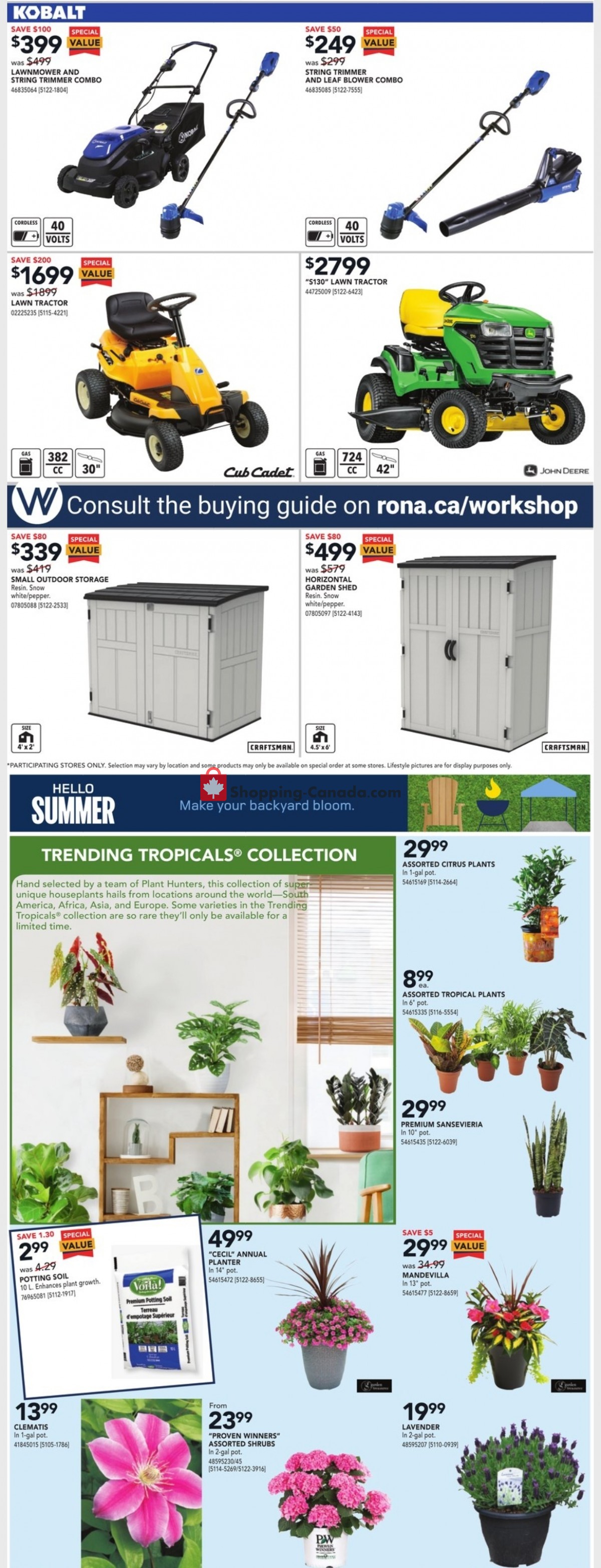 Rona flyer from Thursday June 3, 2021 to Wednesday June 9, 2021 - page 5