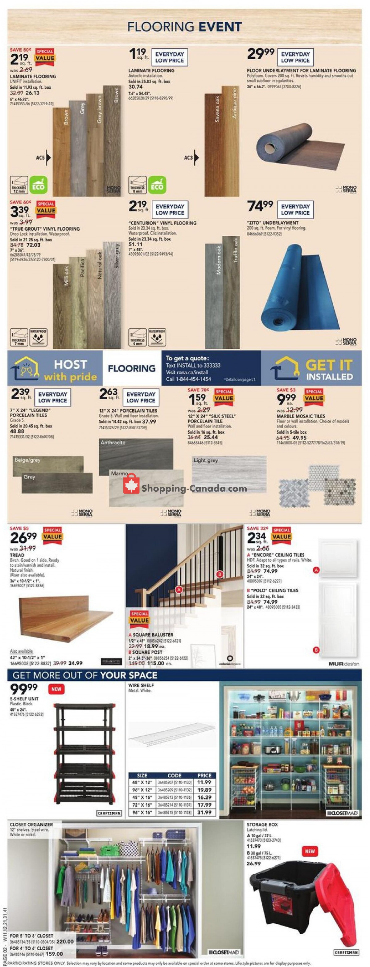 Rona flyer from Thursday September 9, 2021 to Wednesday September 15, 2021 - page 3