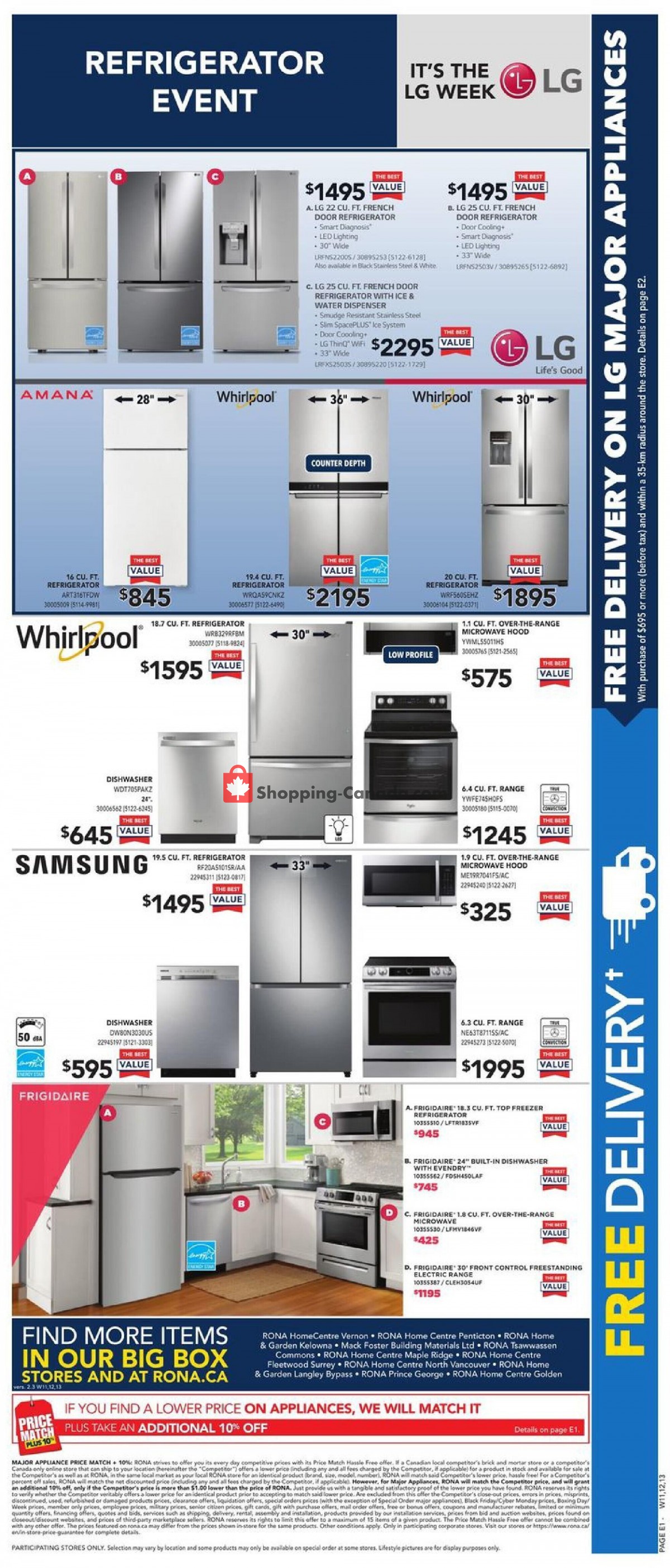 Rona flyer from Thursday September 9, 2021 to Wednesday September 15, 2021 - page 7