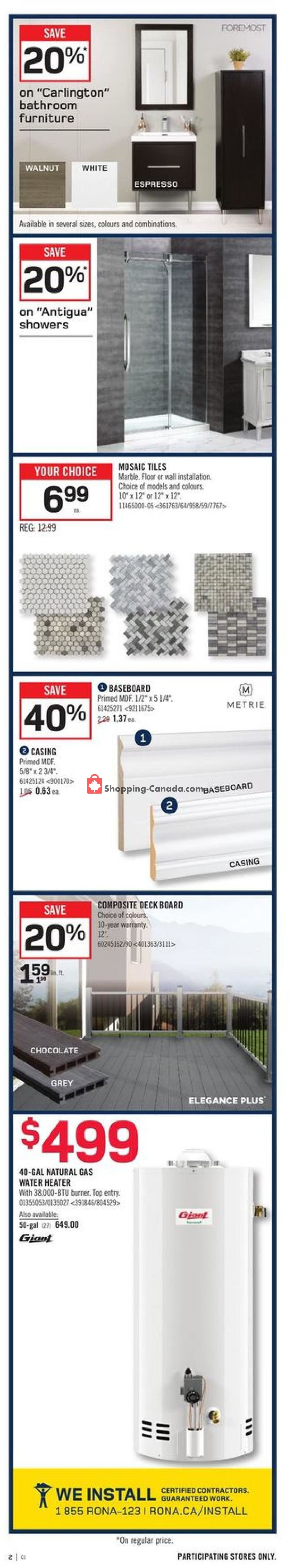 Rona flyer from Thursday September 27, 2018 to Wednesday October 3, 2018 - page 3