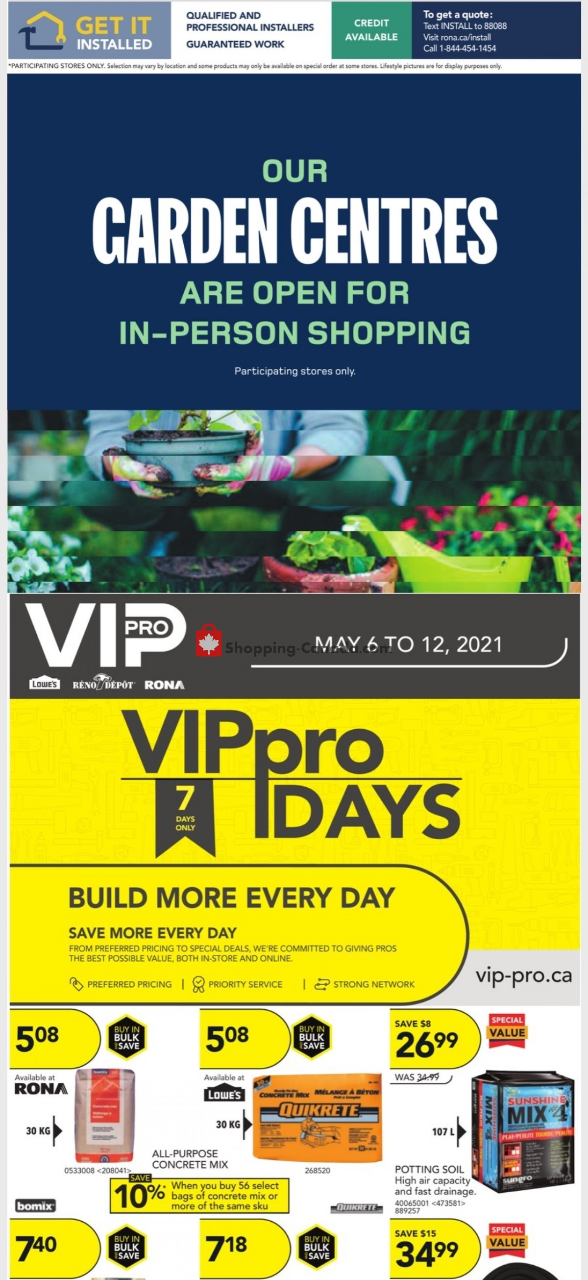 Rona flyer from Thursday May 6, 2021 to Wednesday May 12, 2021 - page 11
