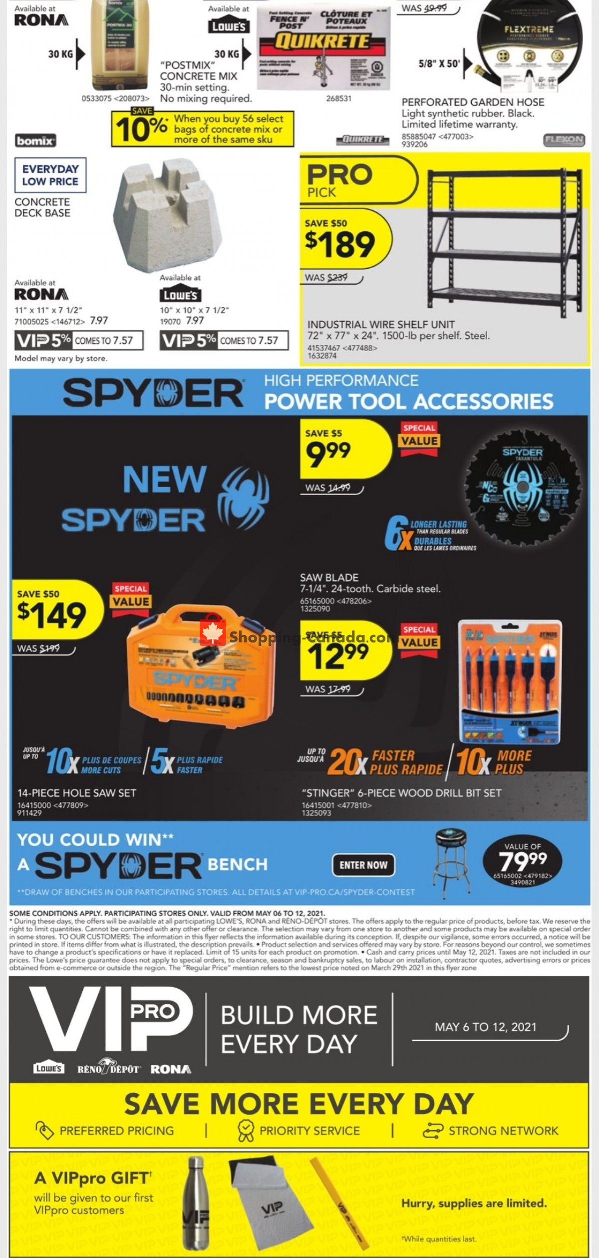 Rona flyer from Thursday May 6, 2021 to Wednesday May 12, 2021 - page 12