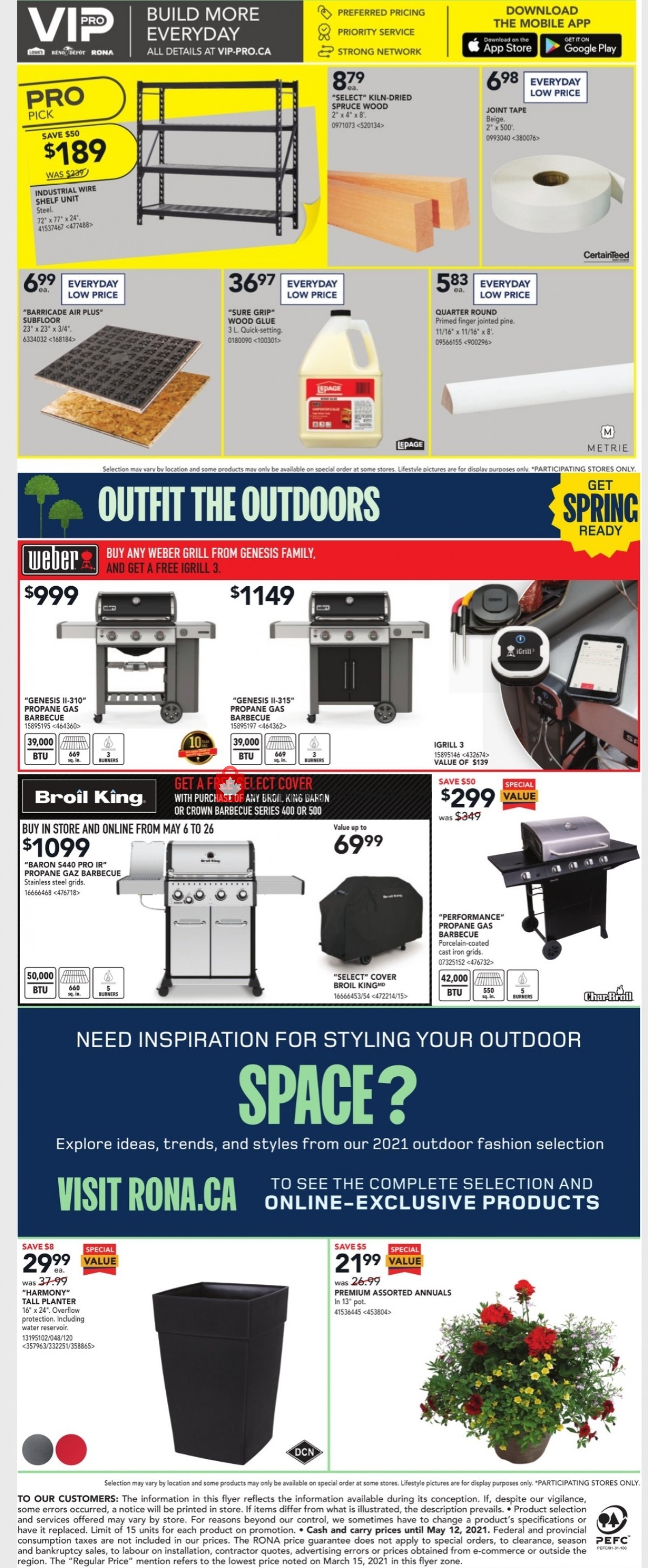 Rona flyer from Thursday May 6, 2021 to Wednesday May 12, 2021 - page 3