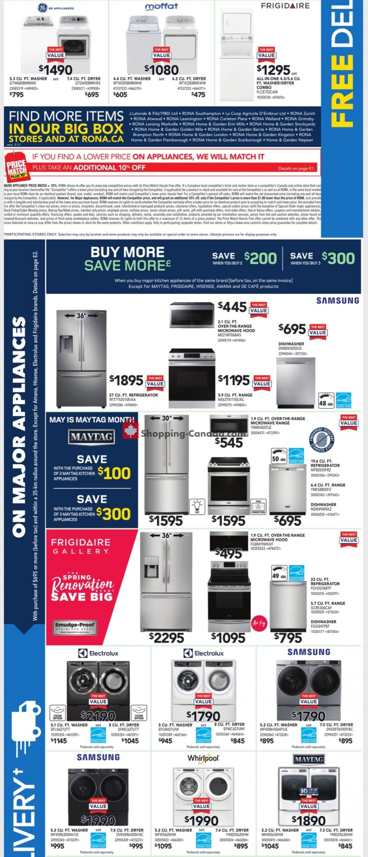Rona flyer from Thursday May 6, 2021 to Wednesday May 12, 2021 - page 7