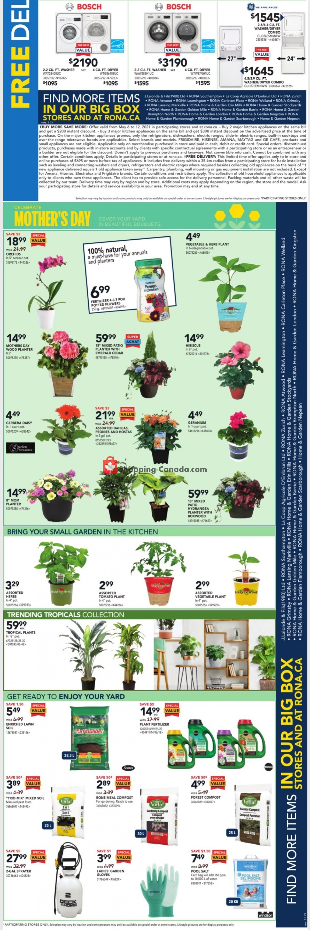 Rona flyer from Thursday May 6, 2021 to Wednesday May 12, 2021 - page 8