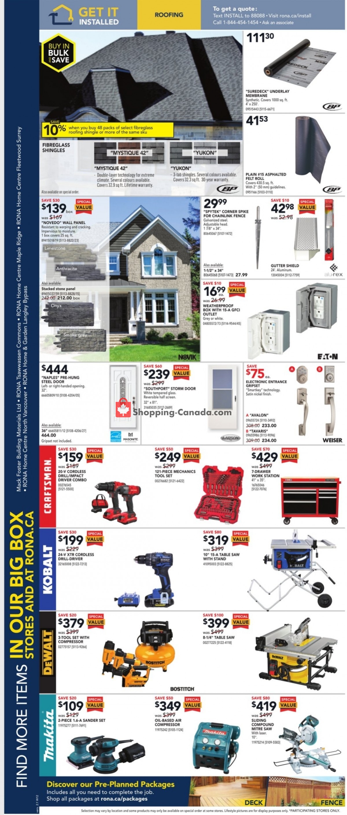 Rona flyer from Thursday May 6, 2021 to Wednesday May 12, 2021 - page 10