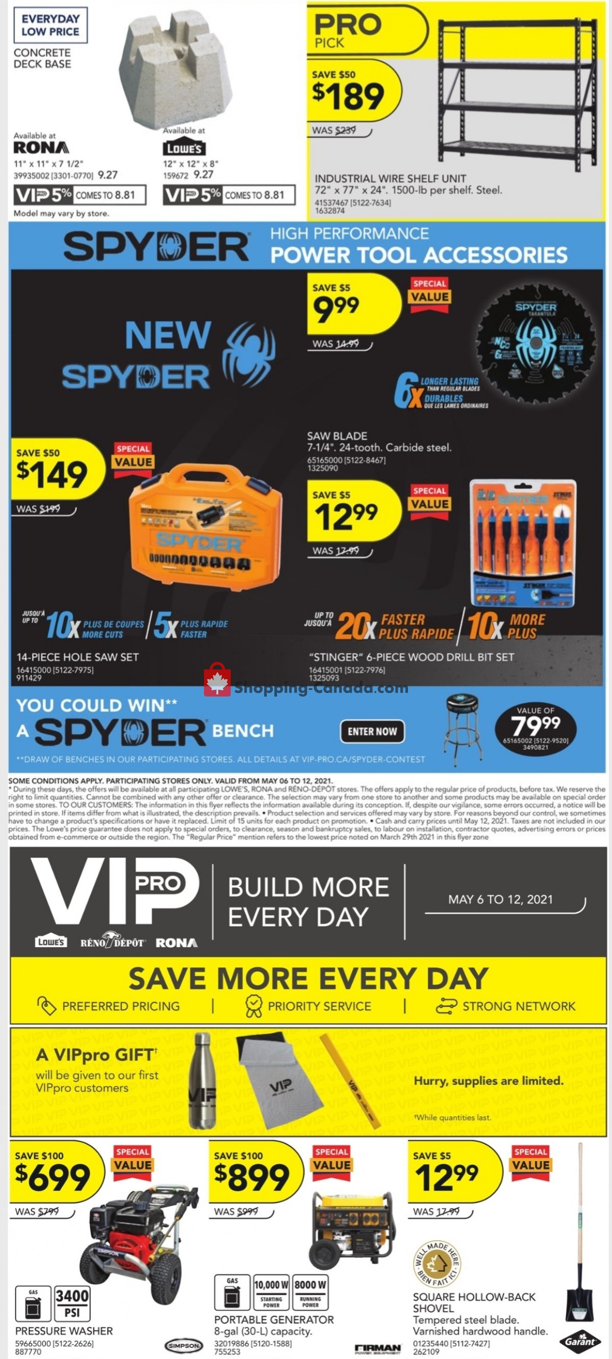 Rona flyer from Thursday May 6, 2021 to Wednesday May 12, 2021 - page 13