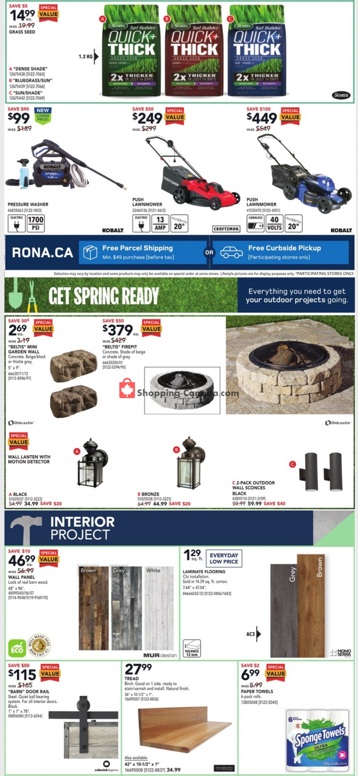 Rona flyer from Thursday May 6, 2021 to Wednesday May 12, 2021 - page 2