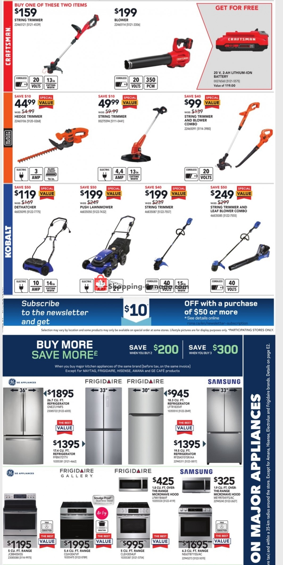Rona flyer from Thursday May 6, 2021 to Wednesday May 12, 2021 - page 6