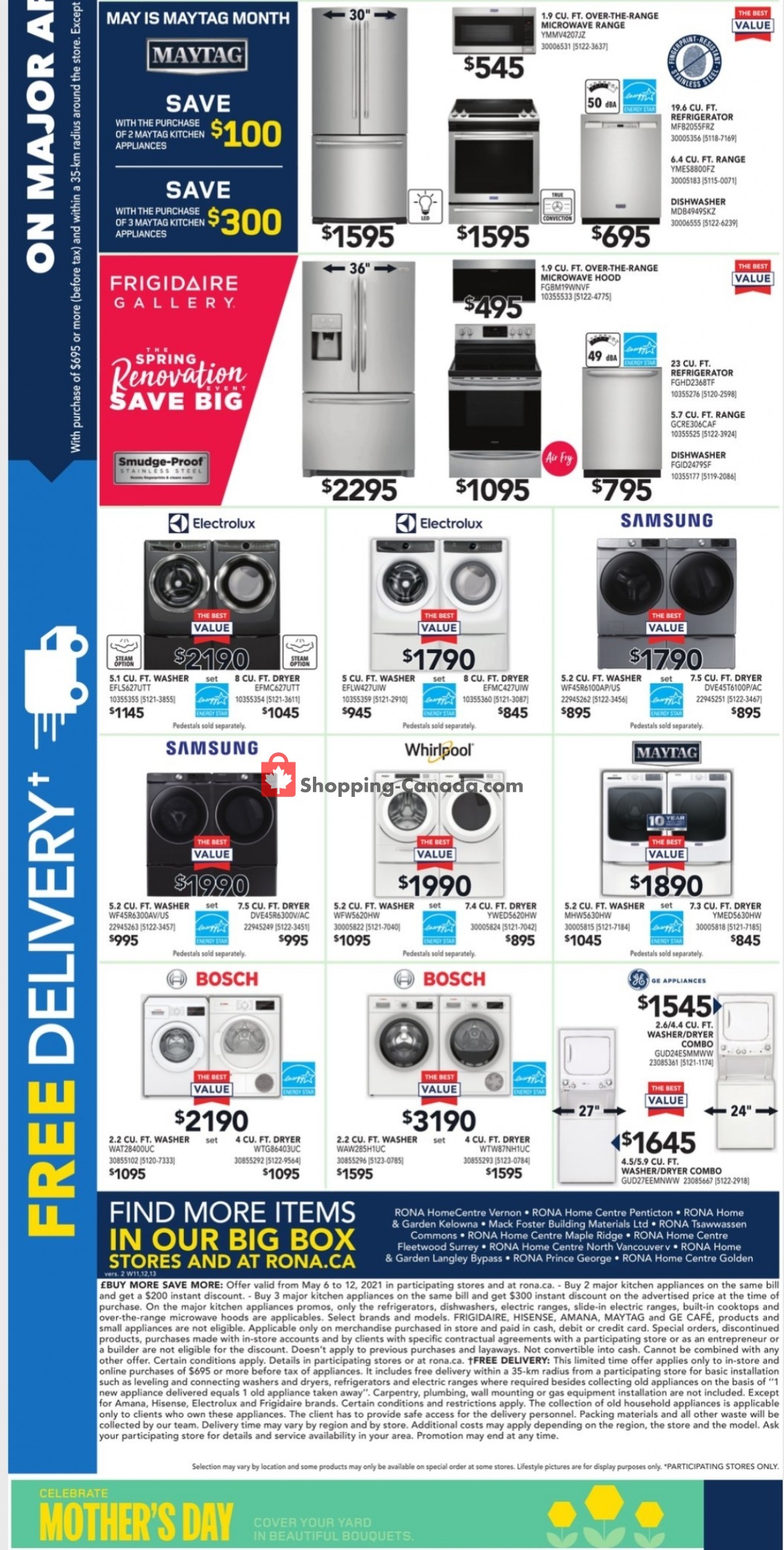 Rona flyer from Thursday May 6, 2021 to Wednesday May 12, 2021 - page 8