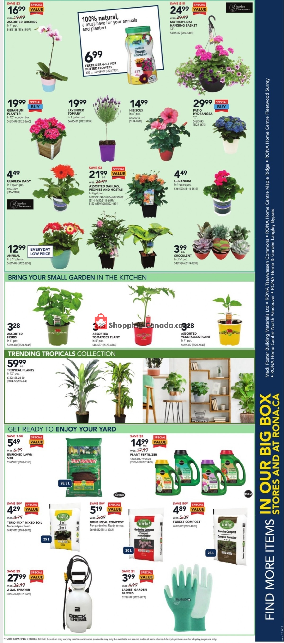 Rona flyer from Thursday May 6, 2021 to Wednesday May 12, 2021 - page 9