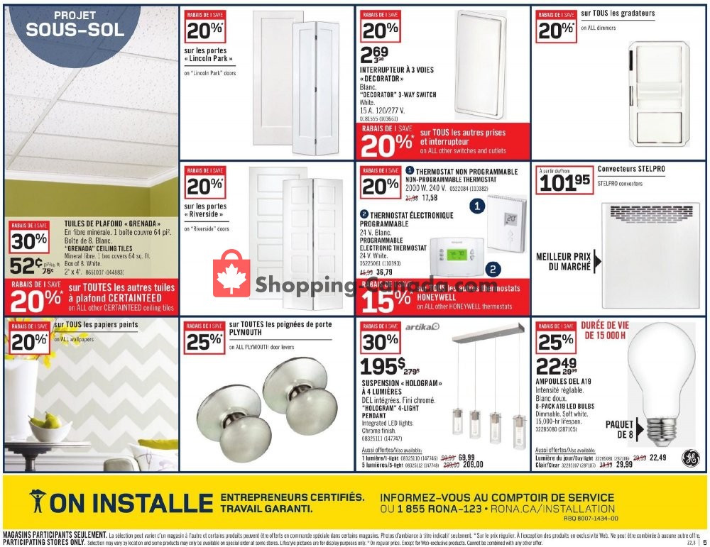 Rona flyer from Thursday January 30, 2020 to Wednesday February 5, 2020 - page 7