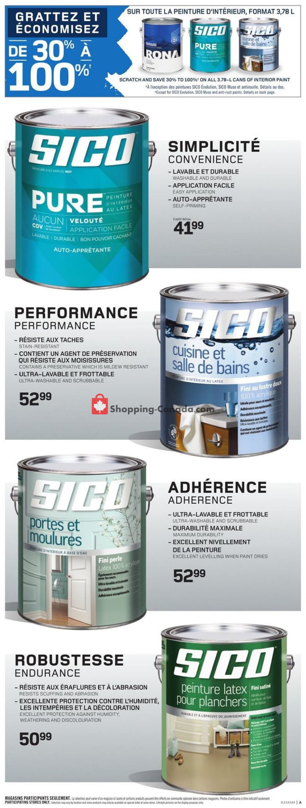 Rona flyer from Thursday March 7, 2019 to Wednesday March 13, 2019 - page 3