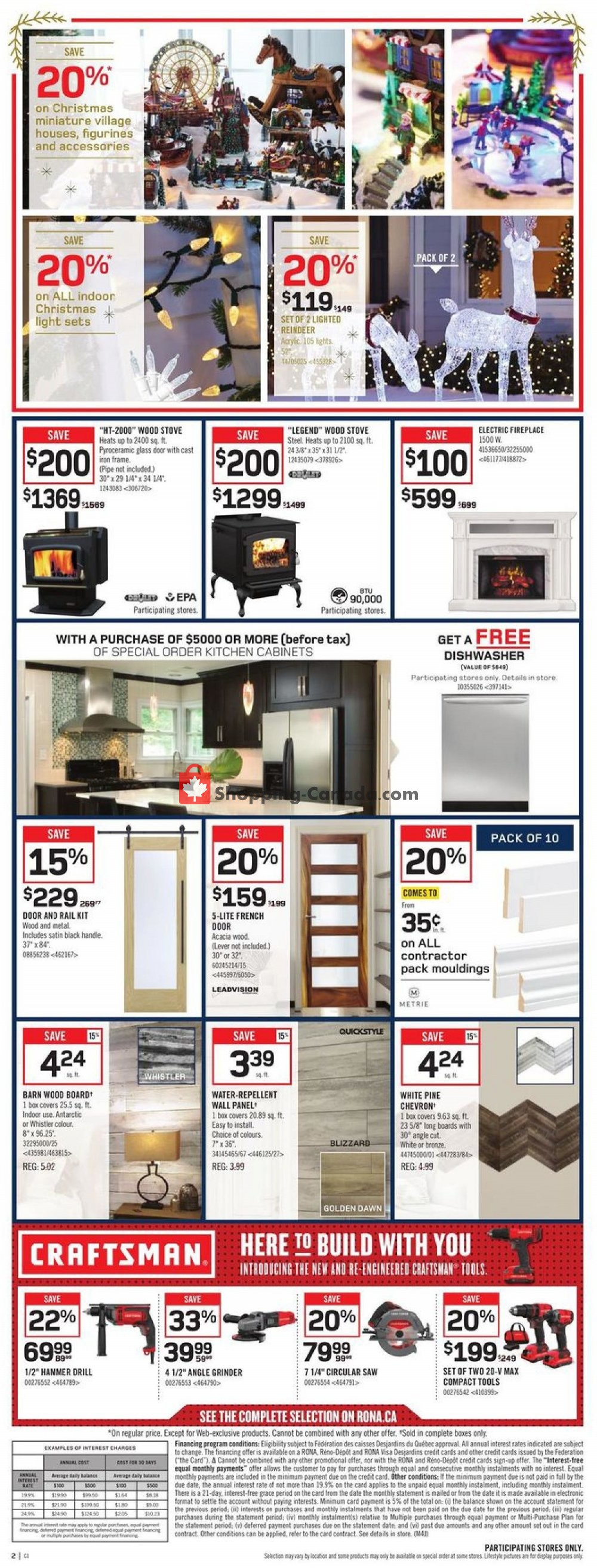 Rona flyer from Thursday November 29, 2018 to Wednesday December 5, 2018 - page 2