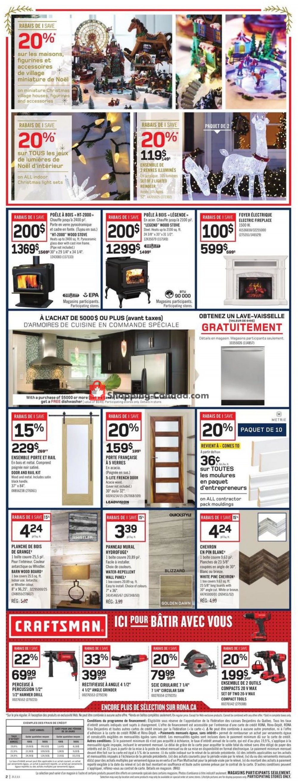 Rona flyer from Thursday November 29, 2018 to Wednesday December 5, 2018 - page 2