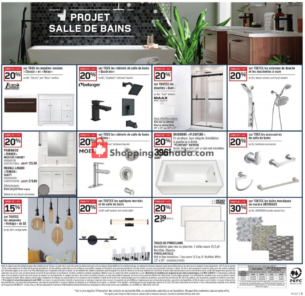 Rona flyer from Thursday July 30, 2020 to Wednesday August 5, 2020 - page 5