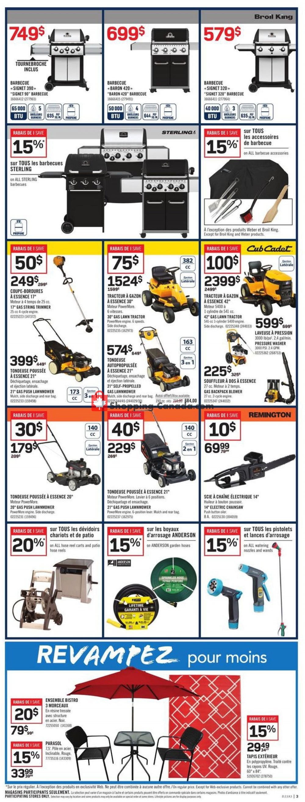 Rona flyer from Thursday May 9, 2019 to Wednesday May 15, 2019 - page 3
