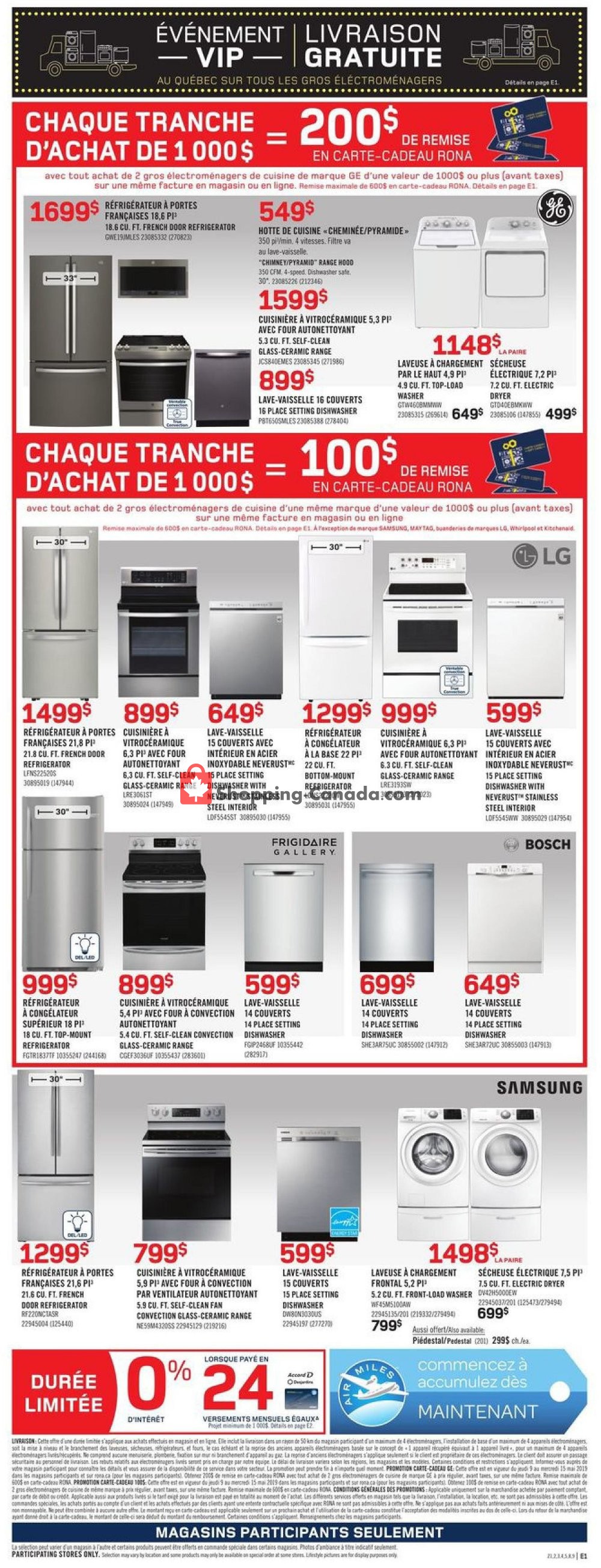 Rona flyer from Thursday May 9, 2019 to Wednesday May 15, 2019 - page 7